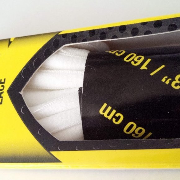 New Diadora Sport Oval White Shoe Laces 63" 160 cm - Picture 4 of 7